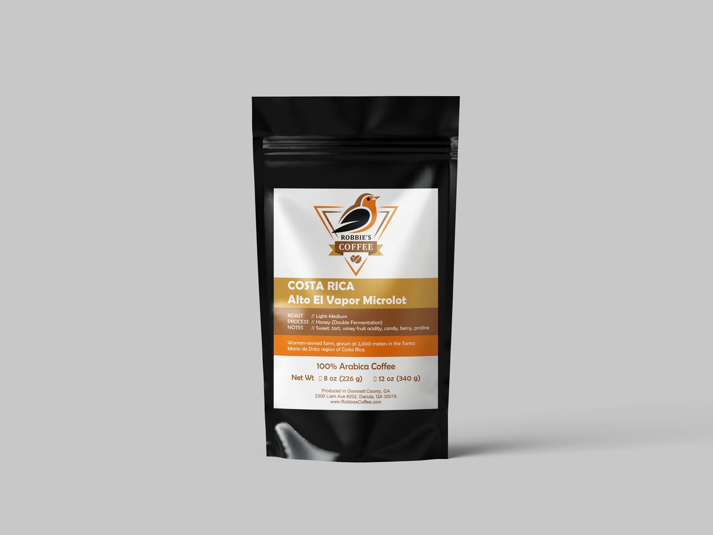 Costa Rica Alto El Vapor Microlot (Whole Bean)
