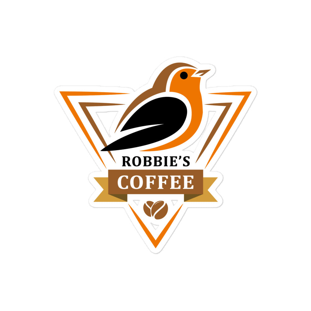 Robbie's Coffee Sticker